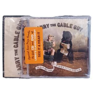 Larry the Cable Guy Morning Constitutions DVD CD Larrys Comedy Redneck Humor